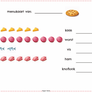 Download menukaarten pizzeria